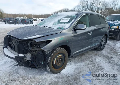 2018 Infiniti Qx60 from USA, damaged, VIN 5N1DL0MM6JC513108